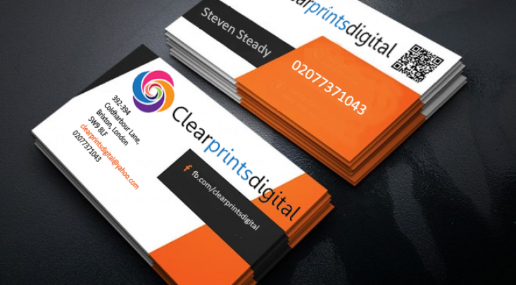 business card printing brixton, professional cards laminated and glossy