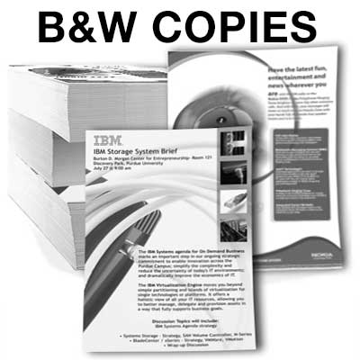 Black & White Printing - Clearprintsdigital
